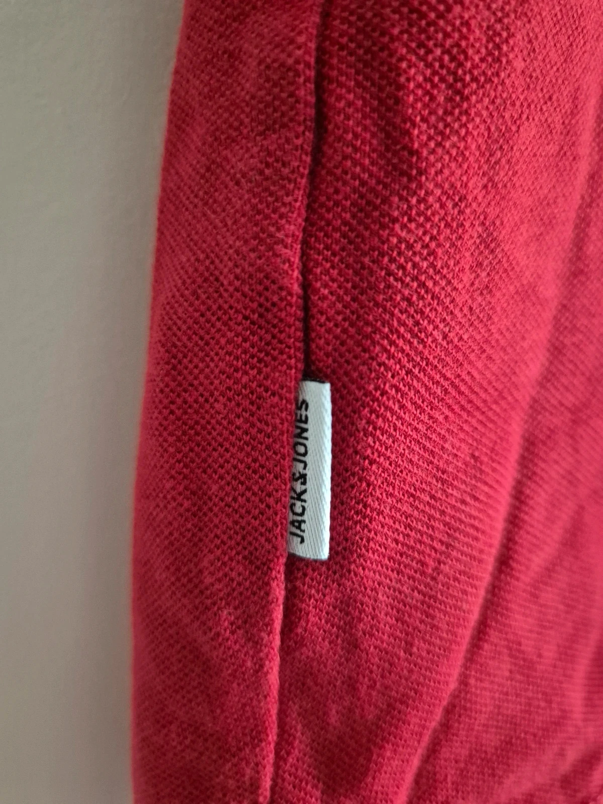 Polo manches courtes Jack&Jones rouge L – photo 5